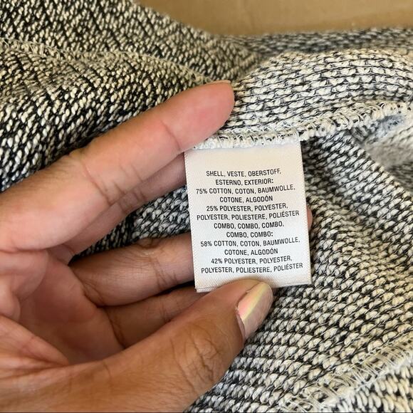 Anthropologie Saturday Sunday Heather Button Blazer - Picture 7 of 7